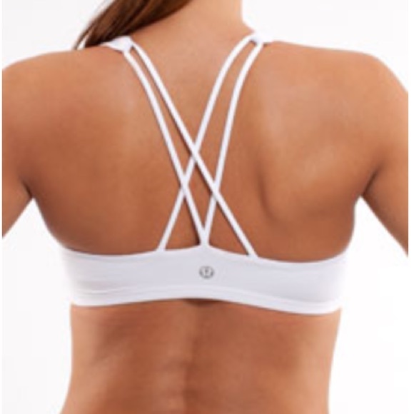 lululemon athletica Other - Lululemon Free To Be White Bra